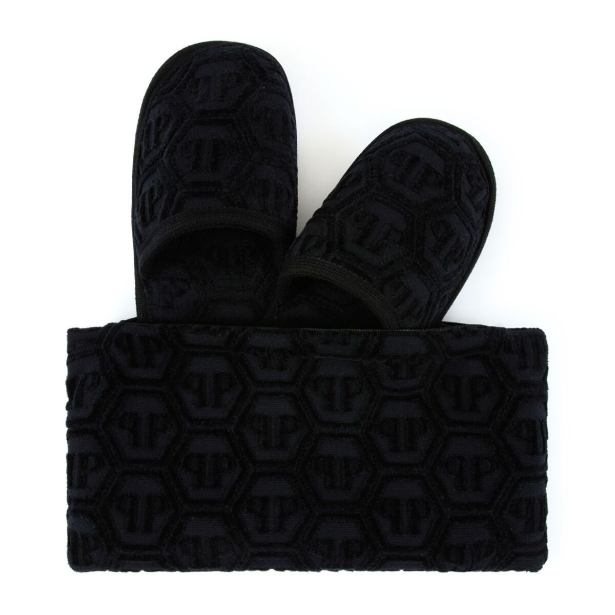 PHILIPP PLEIN Flat Slippers Hexagon