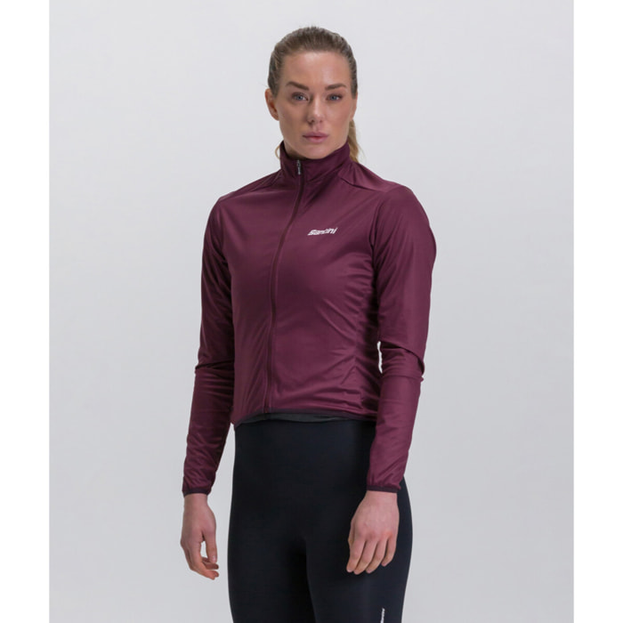 Nebula - Chaqueta Antiviento Mujer - Borgoñona - Mujer