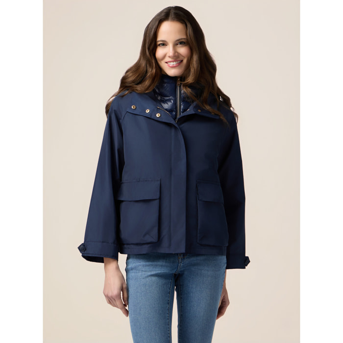 Oltre - Giubbotto combinato - Blu