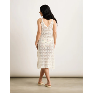 Vestido Midi Blanco - Elvisa