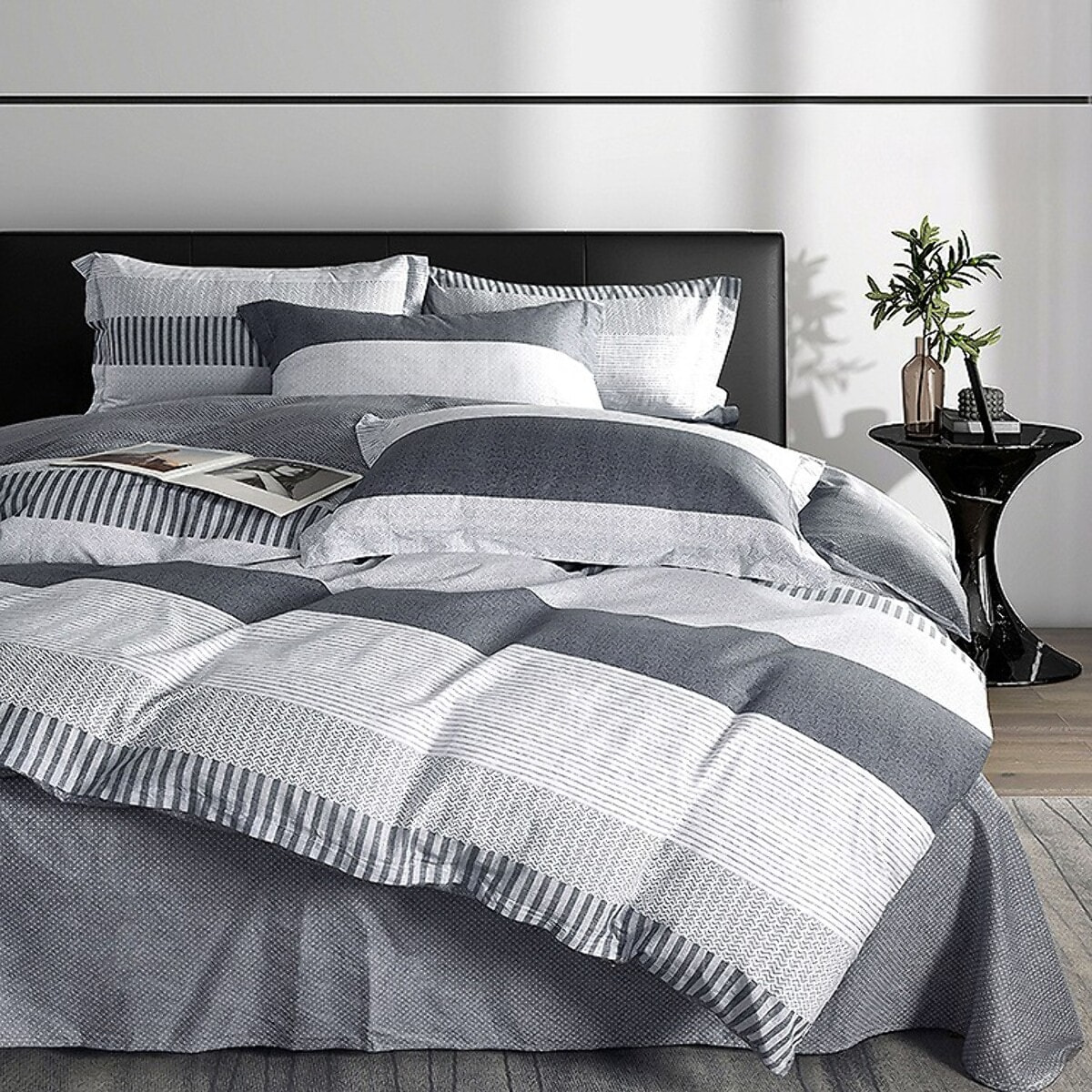 Parure housse de couette en polycoton - Skyline