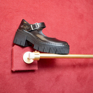 Zapatos con tacón 1373 NAPPA SHINNY BURDEOS/YORK color Burdeos