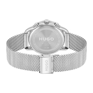 Reloj Hugo 1530236 Hombre Analogico Cuarzo con Correa de Acero inoxidable