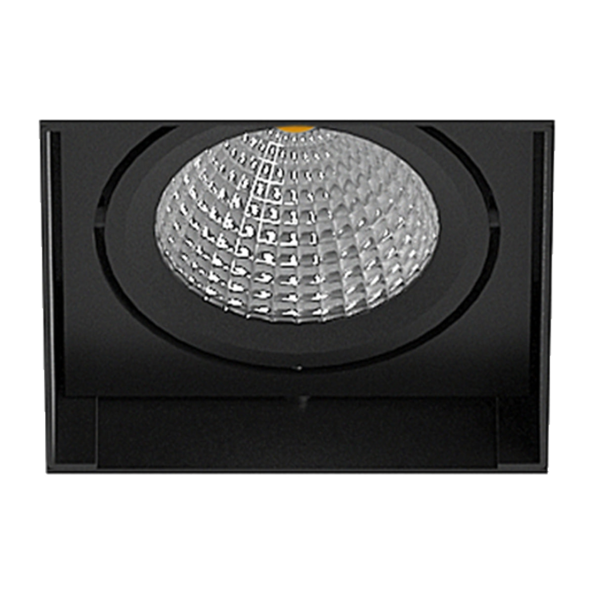 Ledsc4 LedsC4 Downlight LED Recessed Trimless Negro 860lm 3000K - Iluminación Eficiente y Moderna para Hogar, Aluminio y Policarbonato, Multidir Evo Small