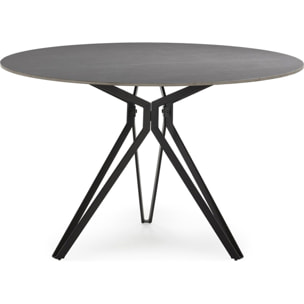 Table à manger ronde en céramique 4 pers. - CUMA