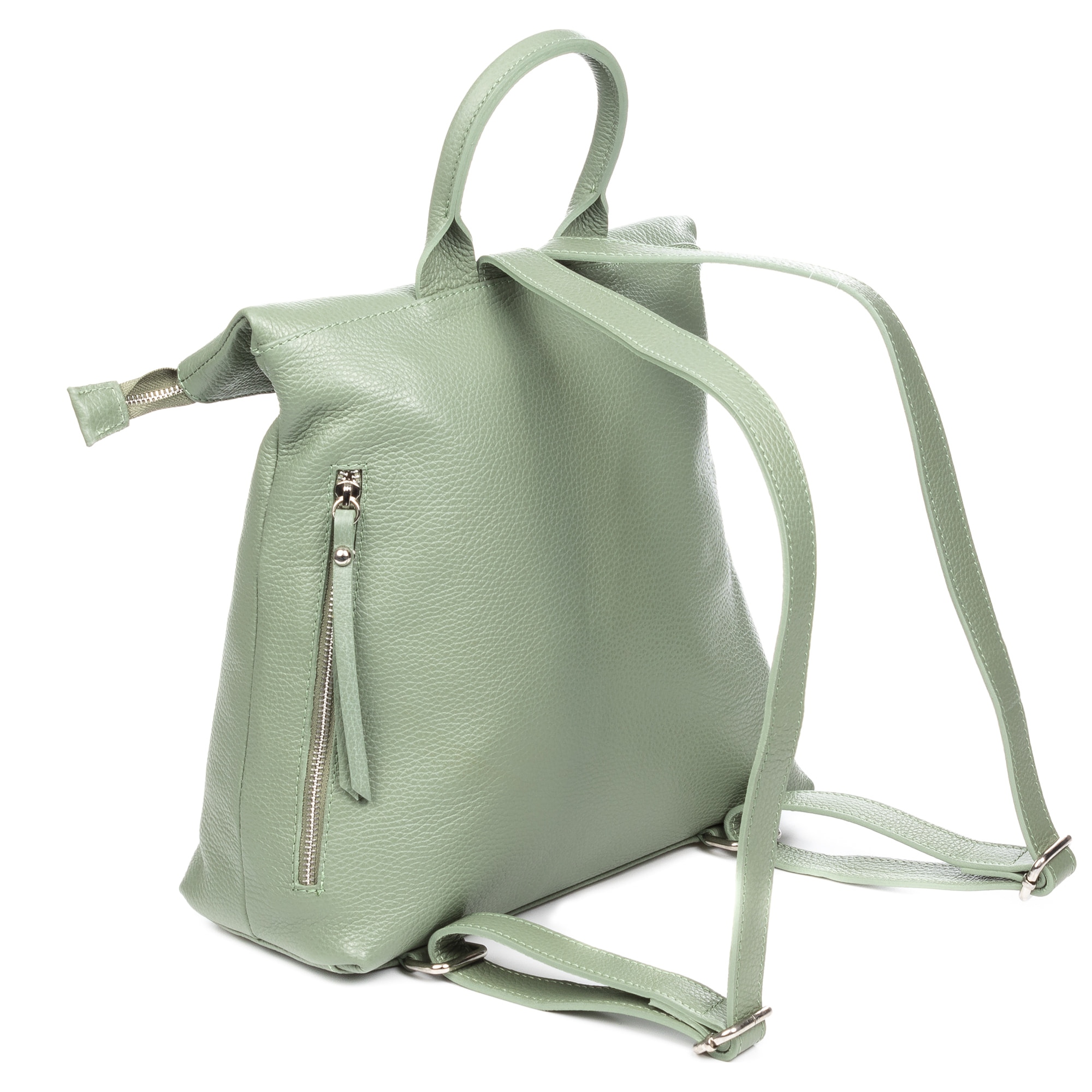 Foca Zaino Donna.Pelle autentica Dollaro