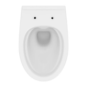 Pack WC Bâti-support Geberit 112 cm + Cuvette sans bride Cersanit + Abattant SoftClose + Plaque blanche (MODUOGEB1)