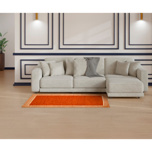 TAPPETO ARREDO ROMA RUGGINE CON FONDO ANTISCIVOLO