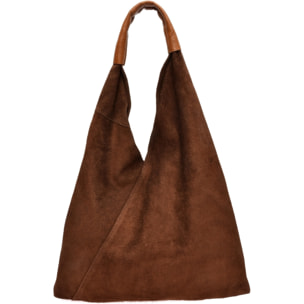 Borsa a tracolla Anna Luchini Marrone