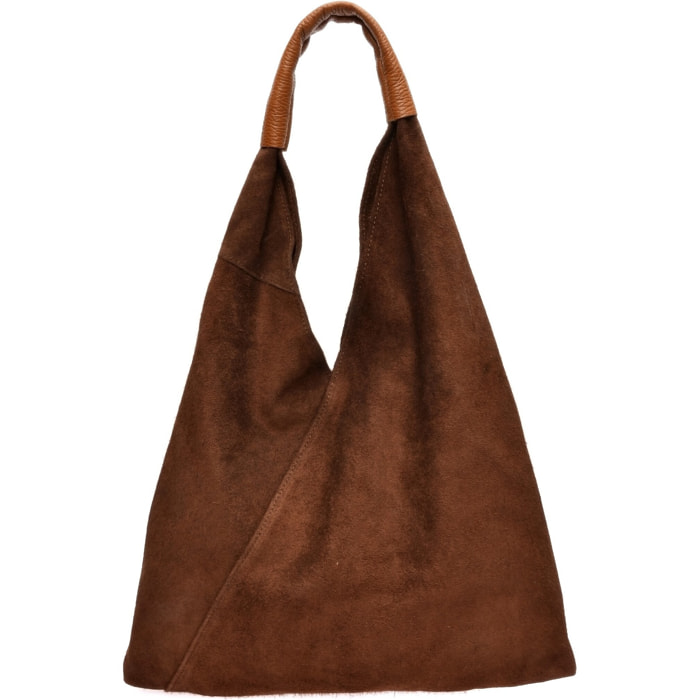Borsa a tracolla Anna Luchini Marrone