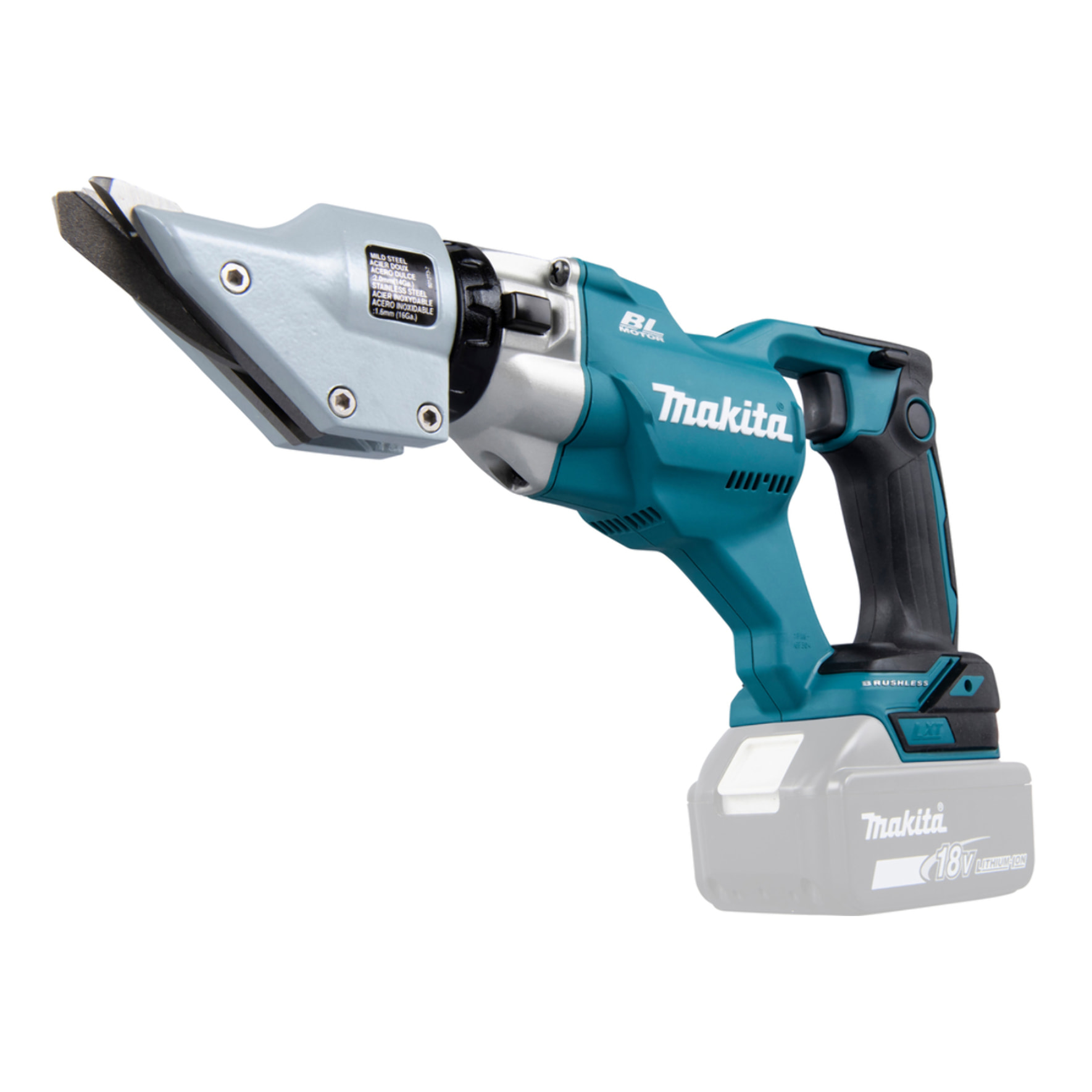 Cisaille 18V 2,0 mm - MAKITA - sans batterie, ni chargeur - DJS200Z