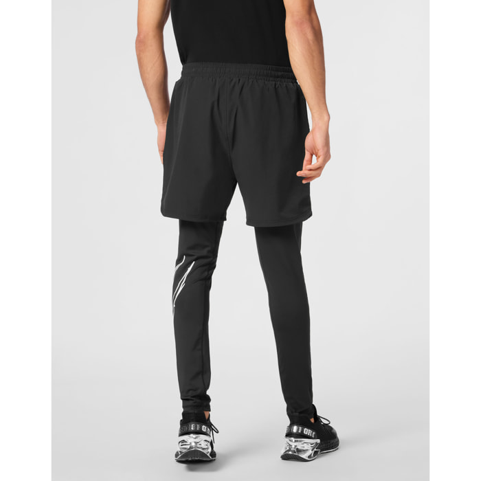 PLEIN SPORT Pantaloni da ginnastica