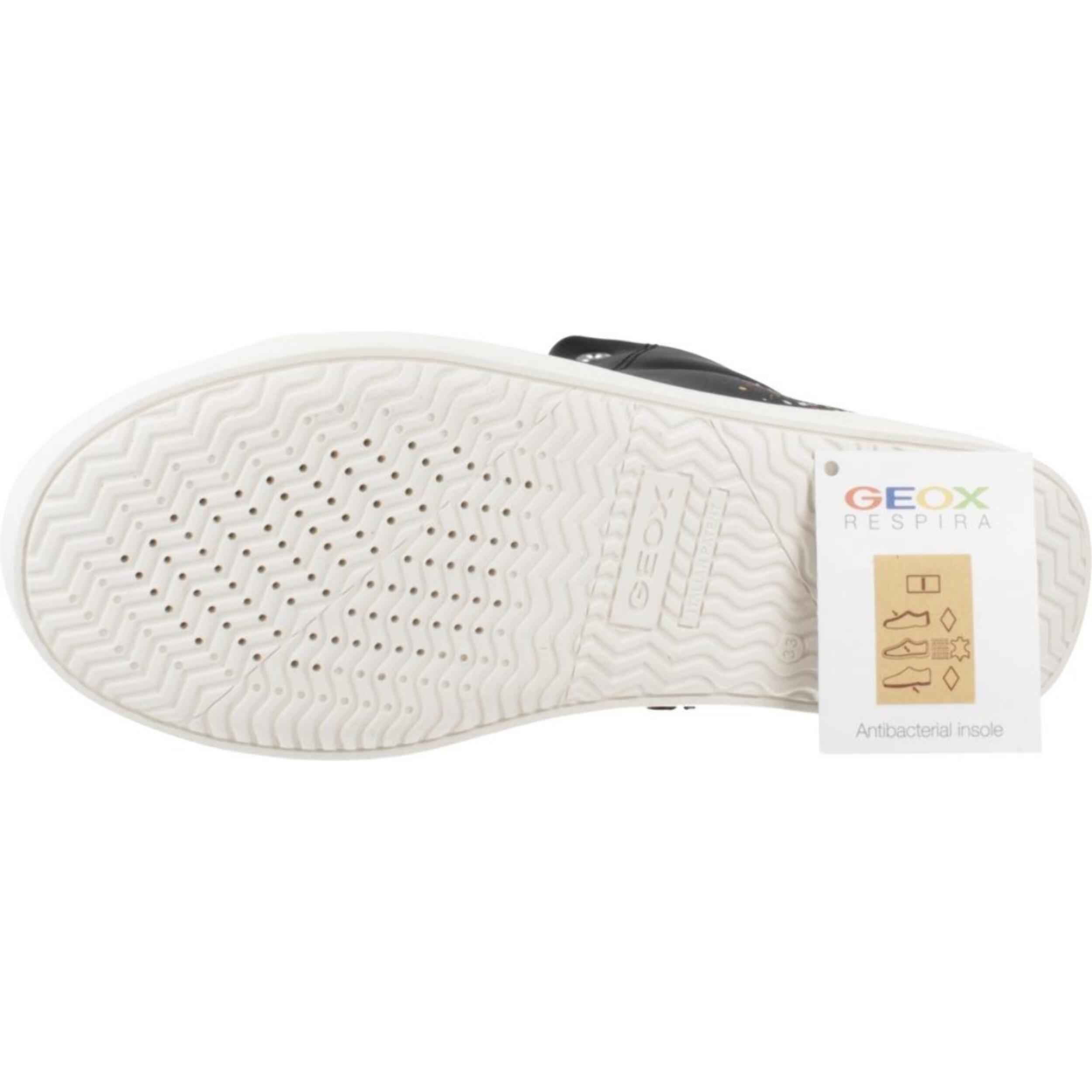 Zapatillas Niña de la marca GEOX  modelo J KATHE GIRL NEGRO