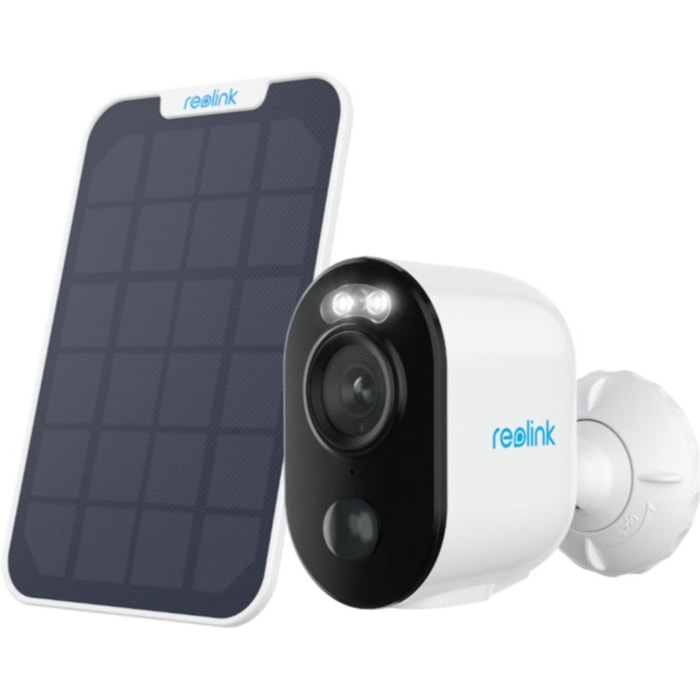 Caméra de surveillance REOLINK B310 Blanche + panneau solaire
