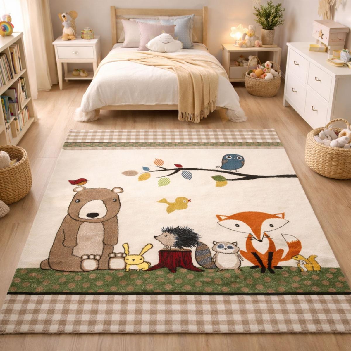 Tapis enfant tissé MUNU
