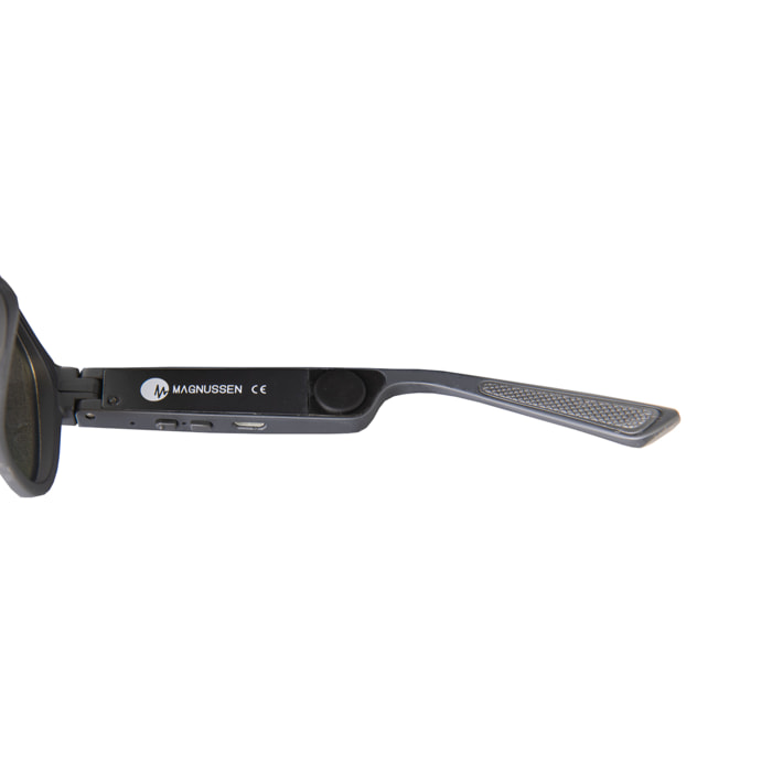Gafas de audio MAGNUSSEN G1 - Negro mate con lente ahumada polarizada