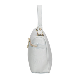 Borsa a mano da donna - Modello False - Vera pelle - 20.0 x 13.0 x 7.0 cm