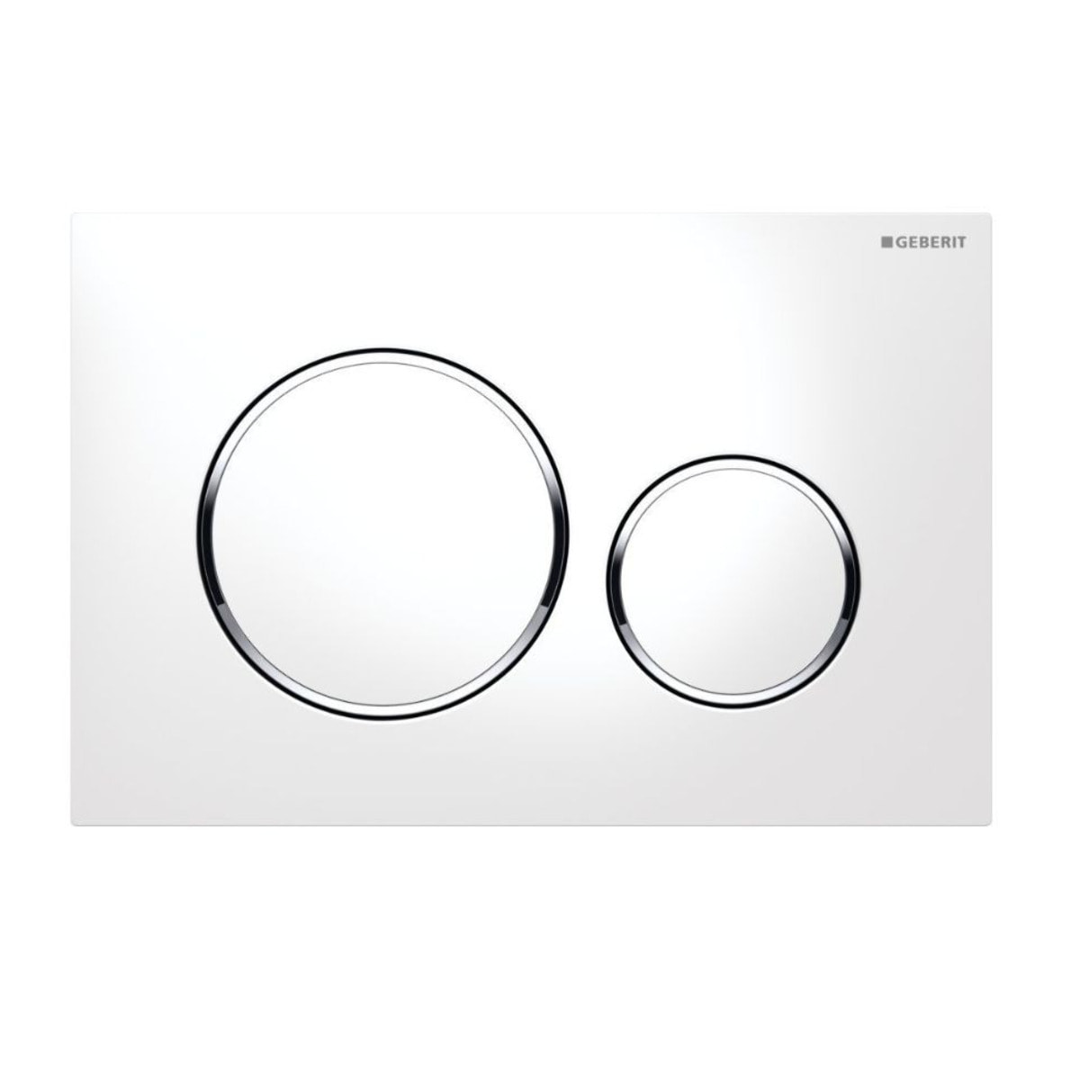 Pack bâti-support Geberit extra-plat UP720 + WC sans bride Vitra S60 + Abattant SoftClose + Plaque blanche (SLIM-S60-C)