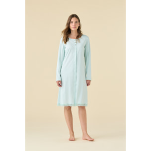 Camicia da notte donna estiva in cotone articolo essential. Noidinotte