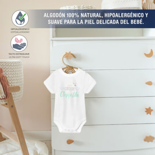 Body bebé personalizado frases algodón