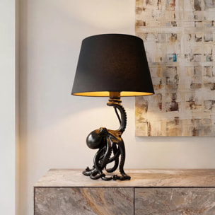 Lampe pieuvre noire 43cm Kare Design