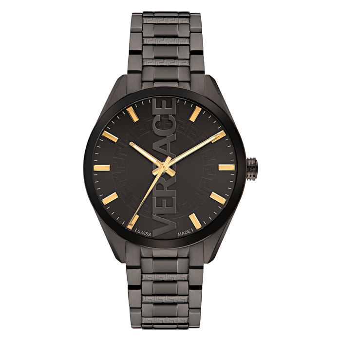 Reloj Versace VE3H00522 Hombre Analogico Cuarzo con Correa de Acero inoxidable