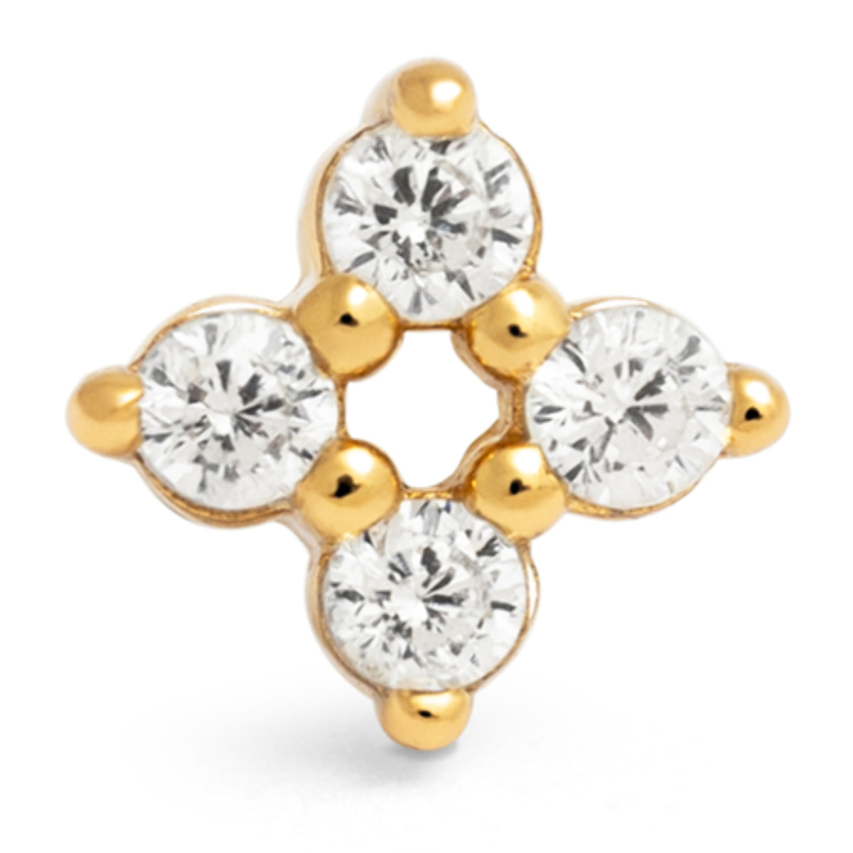 Orecchino Astrela Argento Placcato Oro