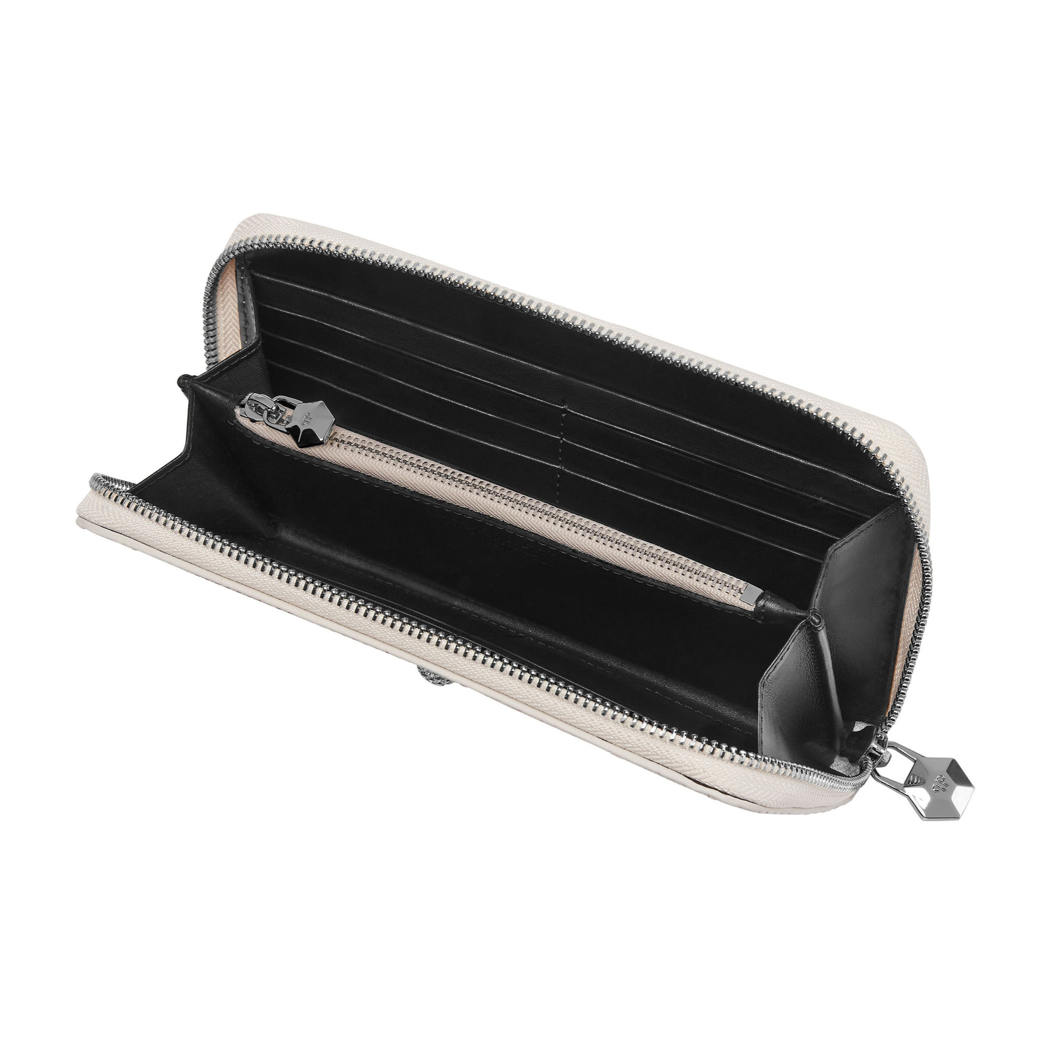 PHILIPP PLEIN Cartera con cremallera central COCCO