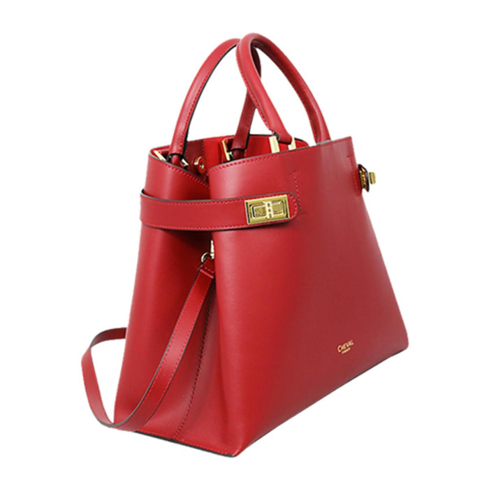 Bolso de Mano Cheval Firenze Shedir Rojo