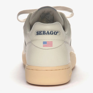 Sneakers Sebago Uomo Donna Marrone Hurricane Club