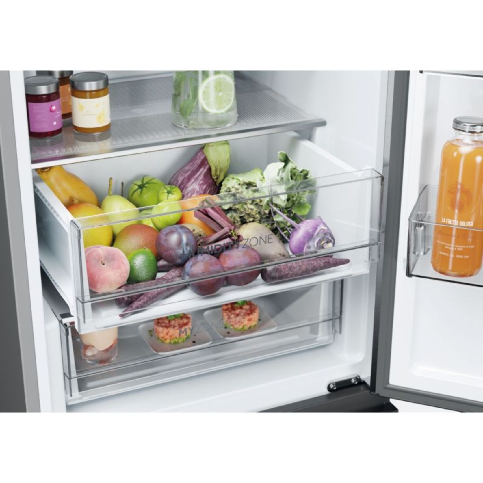 Réfrigérateur combiné HAIER HTW5618CNMG