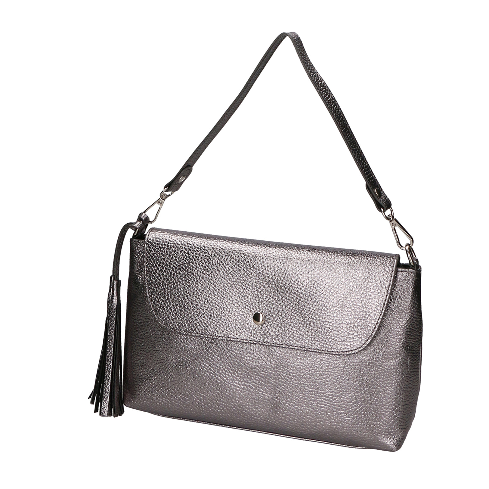 Borsa a spalla  da donna In Vera pelle Made in Italy 28x10x6 cm