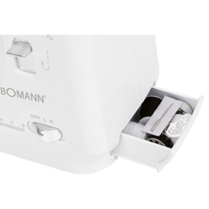 Machine à coudre 12 points Blanc Bomann NM6063CB-Blanc