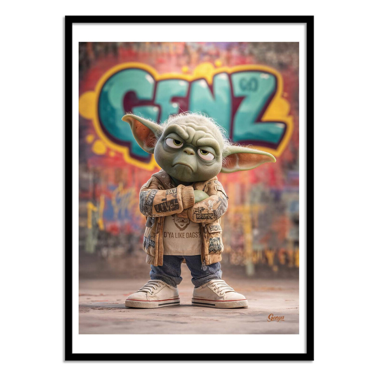 Affiche - Yoda Team Z - Georges