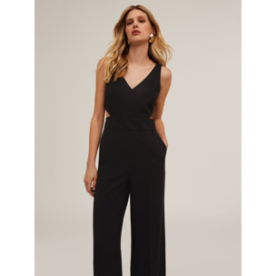 Motivi - Mono con cut-out en poliviscosa - Negro