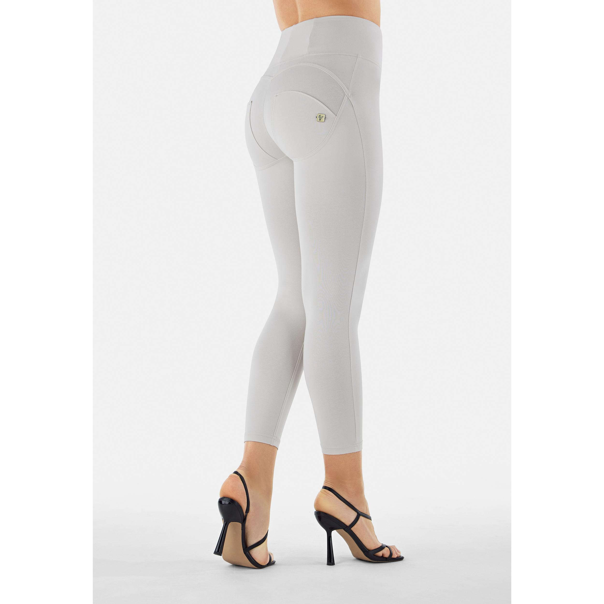 Pantaloni push up WR.UP® 7/8 superskinny vita alta con zip