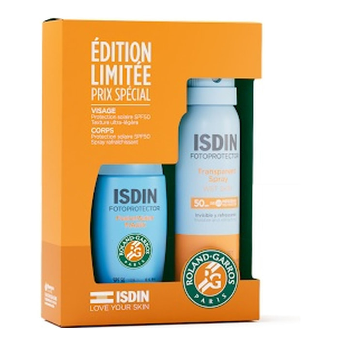 FOTOPROTECTION - Pack duo solaire édition Roland Garros – Lotion & Spray