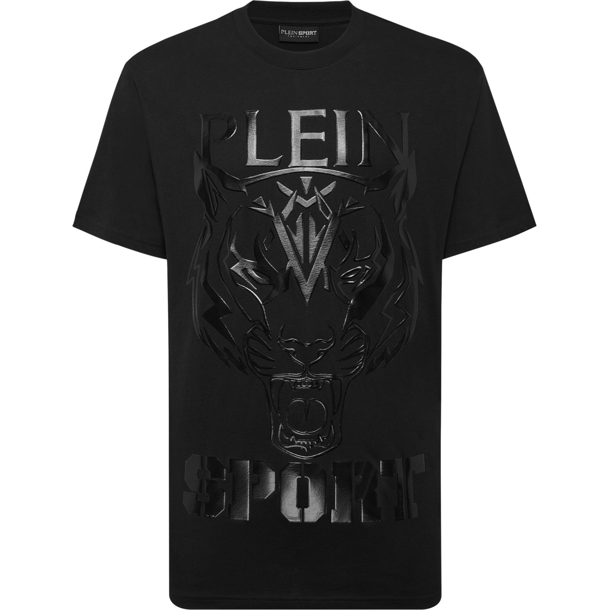 PLEIN SPORT Camiseta Cuello Redondo TIGER