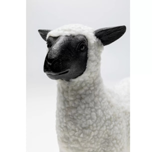 Déco agneau 28cm blanc Kare Design