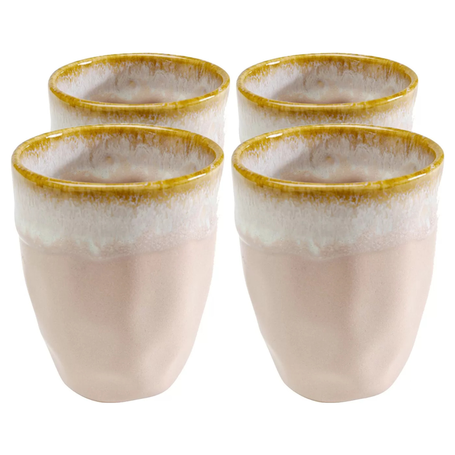 Tasses Nala roses set de 4 Kare Design