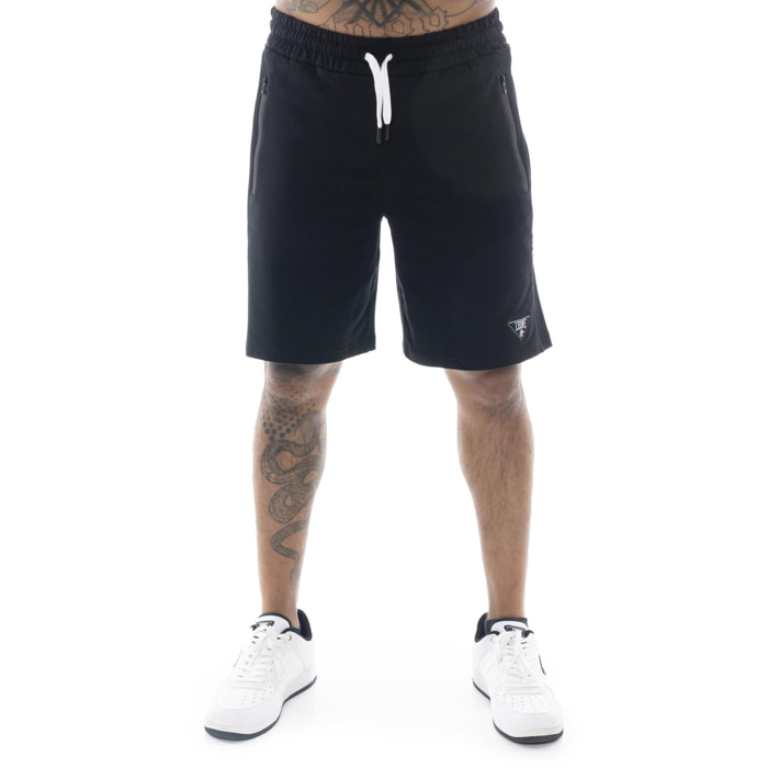 Pantaloncini da uomo in cotone non garzato Leone Patch