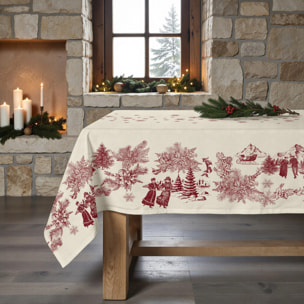 Nappe anti-taches Christmas toile vp-101