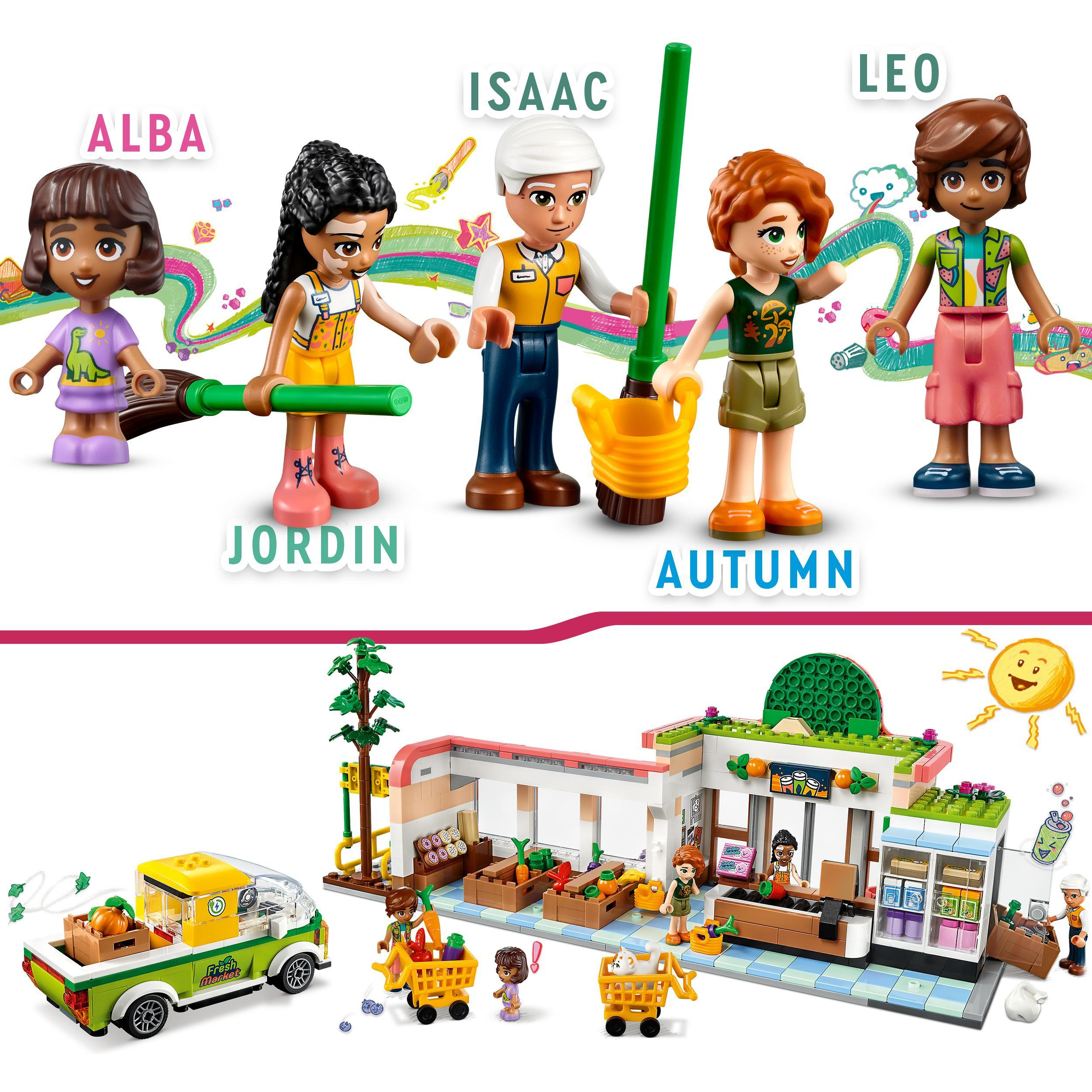 LEGO FRIENDS 41729 - NEGOZIO DI ALIMENTARI BIOLOGICI