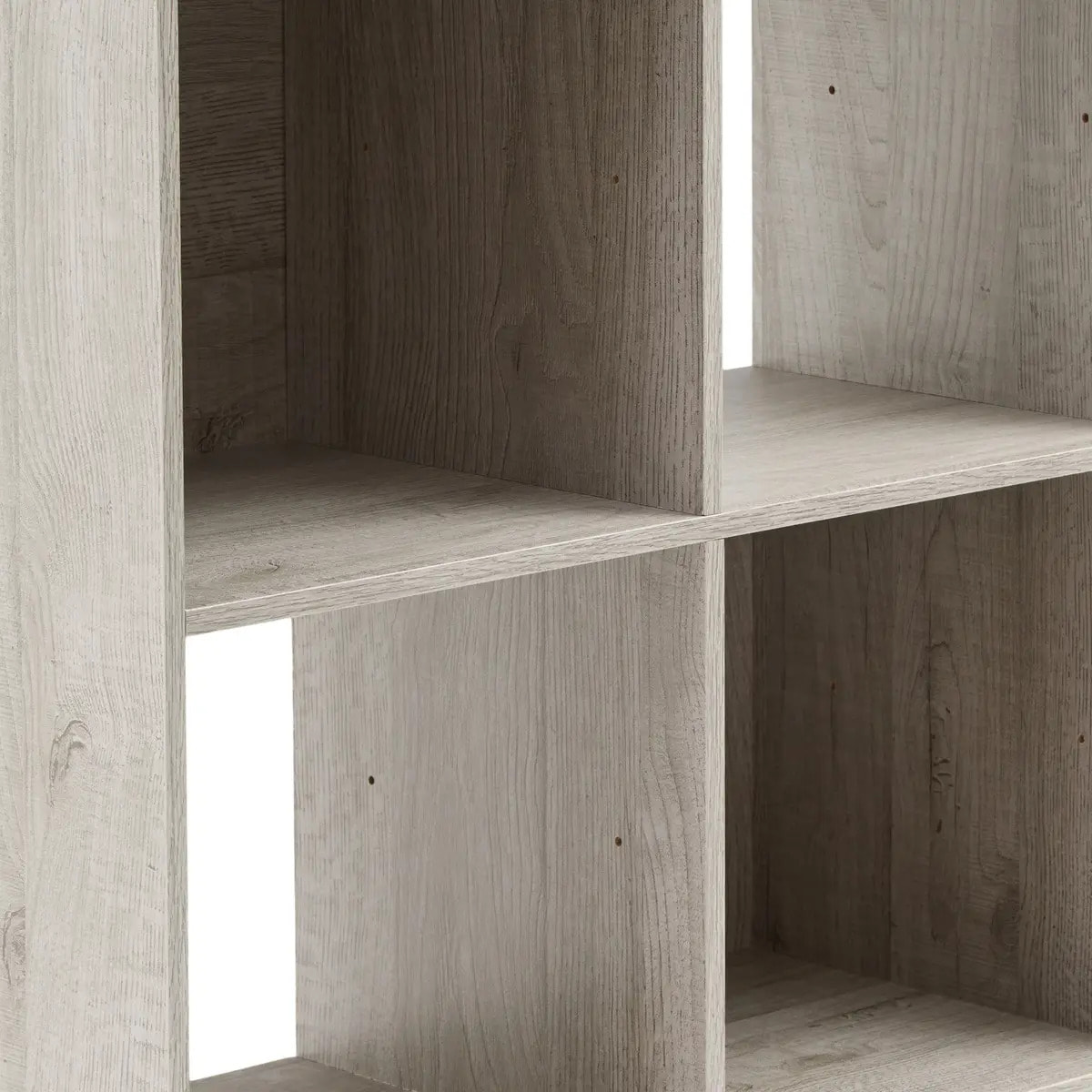 Étagère 9 cases "Mix N' Modul" effet chêne gris