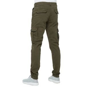 Pantalone Hot Buttered cargo Atherton Verde militare