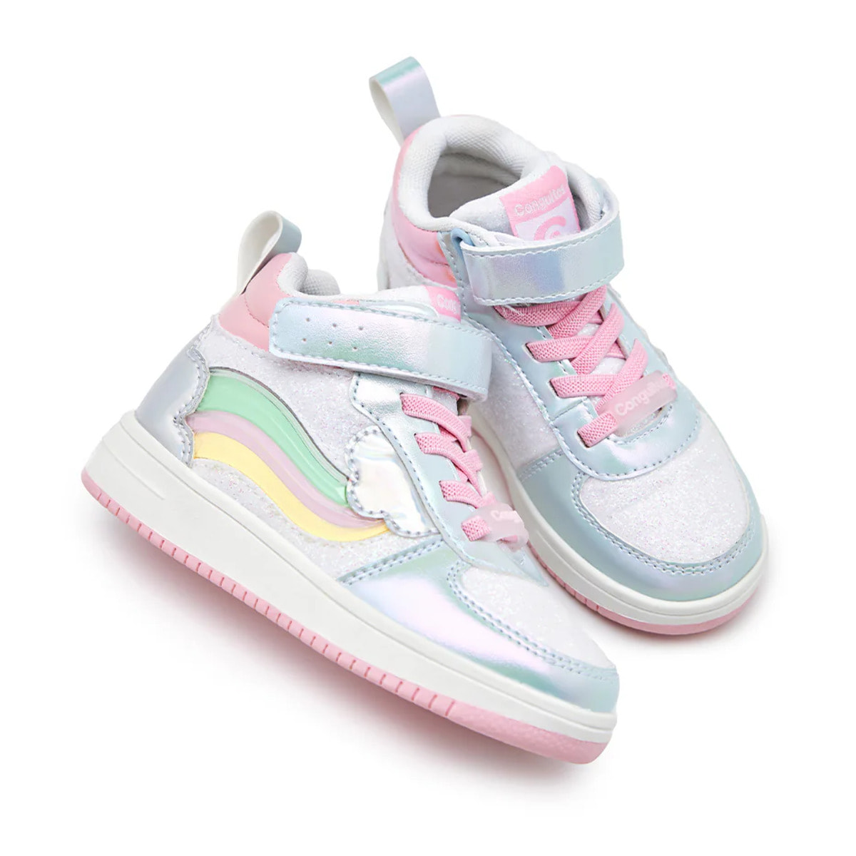 Zapatillas Altas Arco Iris Multicolor