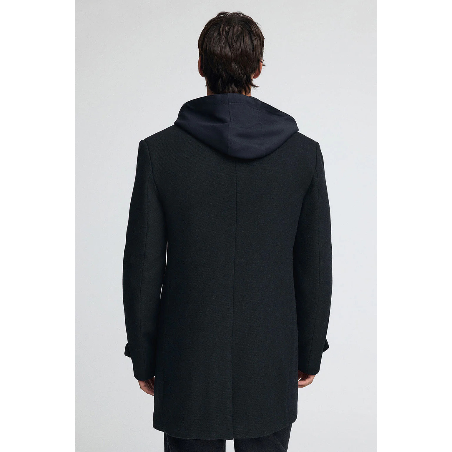 Giaccone Valberg blu marino con logo Polo Club