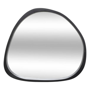 Miroir "Wayne" noir 63x57cm