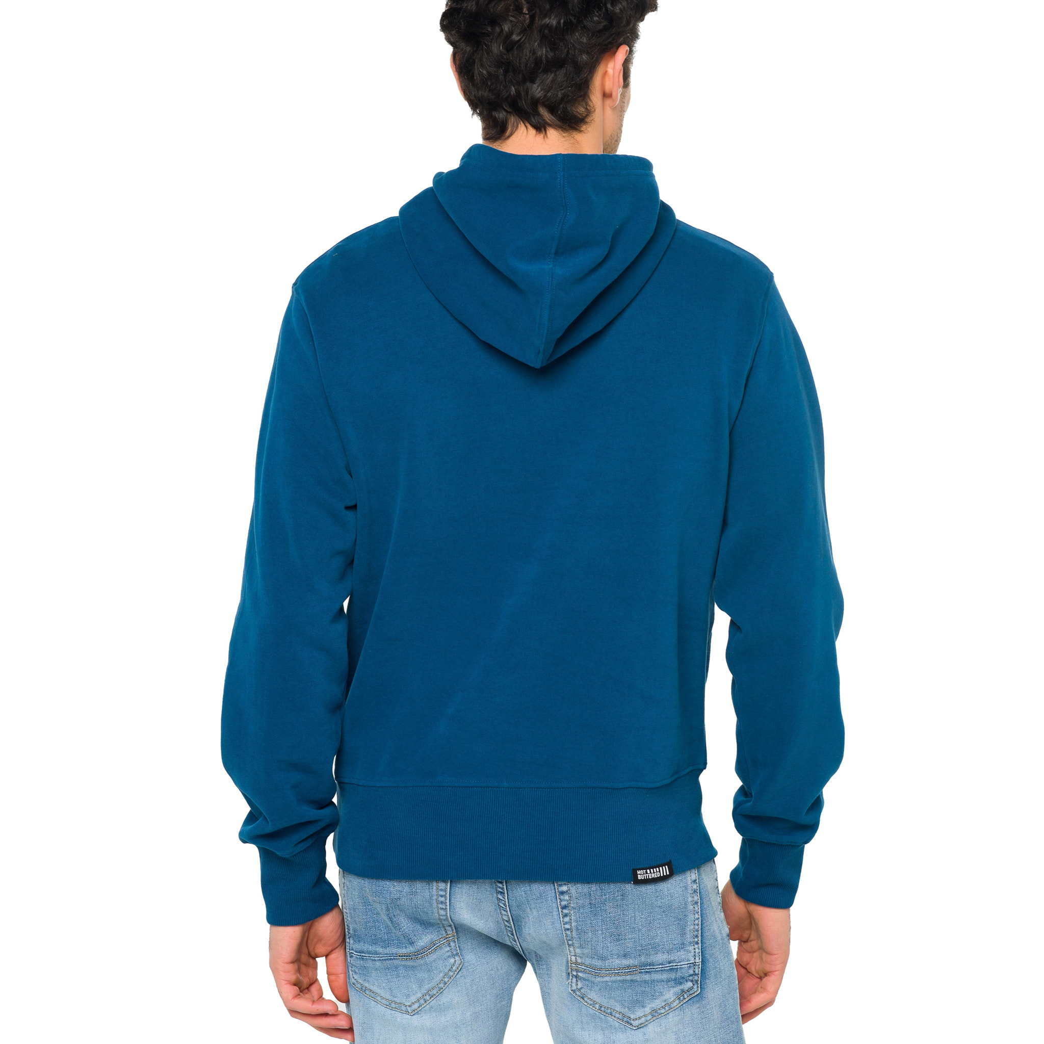 Sudadera con capucha Hot Buttered Lizard azul