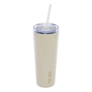 Gobelet rond 0,7L beige